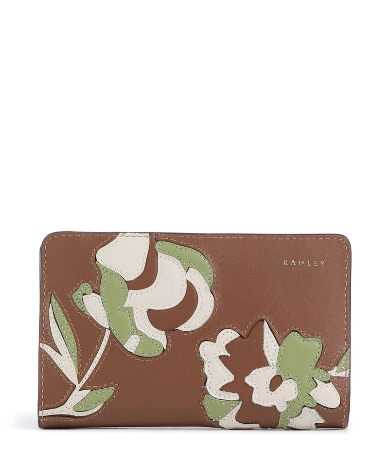 Radley London Floral Portefeuille cognac