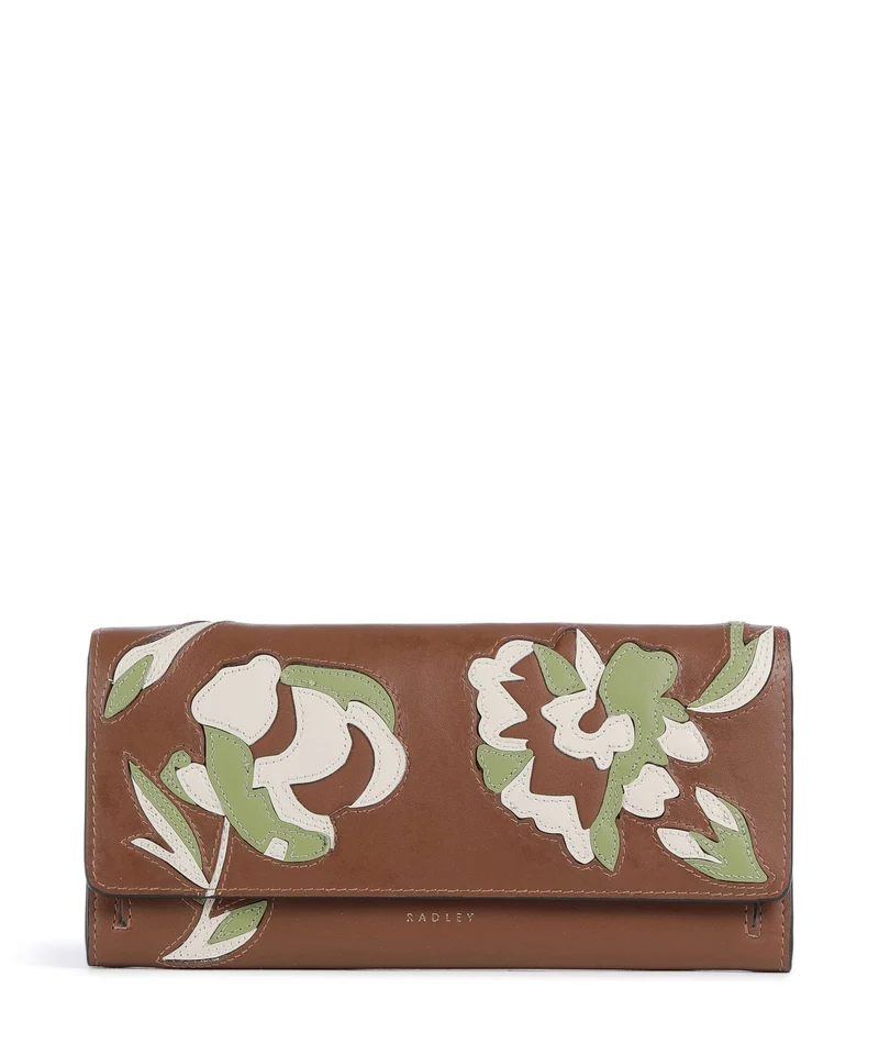 Radley London Floral Portefeuille cognac