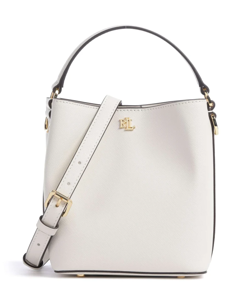 Lauren Ralph Lauren Reese Small Sac seau soft white/pb
