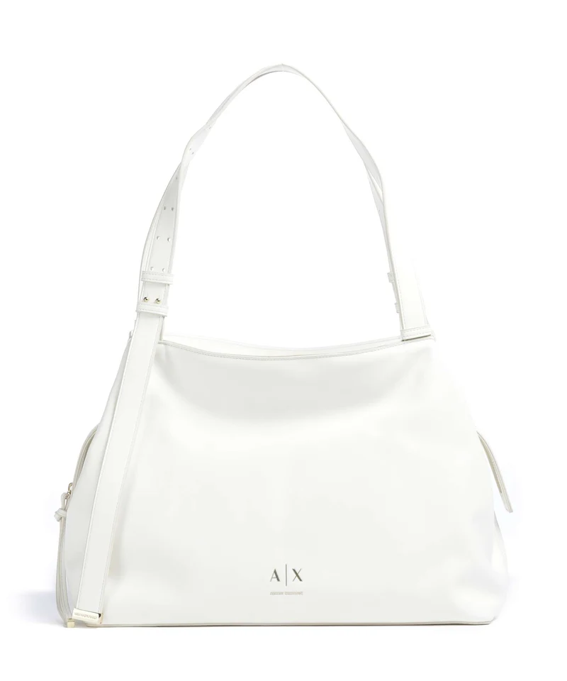 Armani Exchange Alice M Sac fourre-tout off white