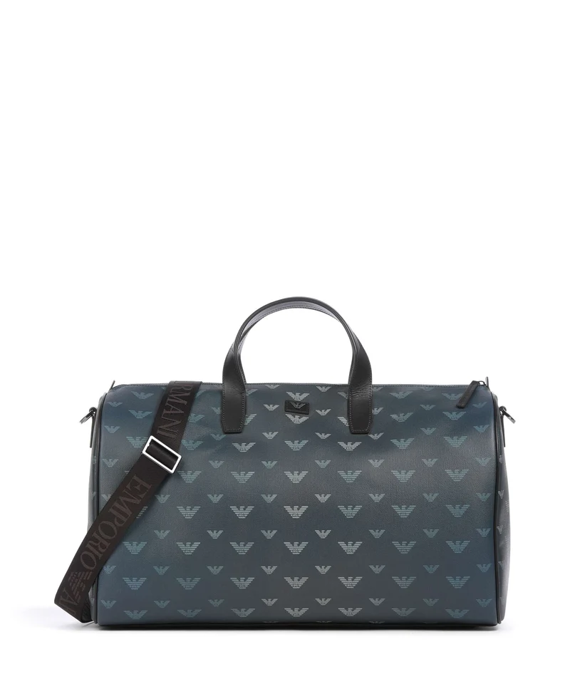 Emporio Armani Special Minorca Sac week-end blu/eagle all over