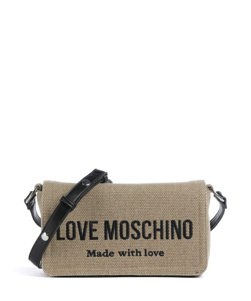 Love Moschino Cargo Canvas Sac bandoulière black/gold
