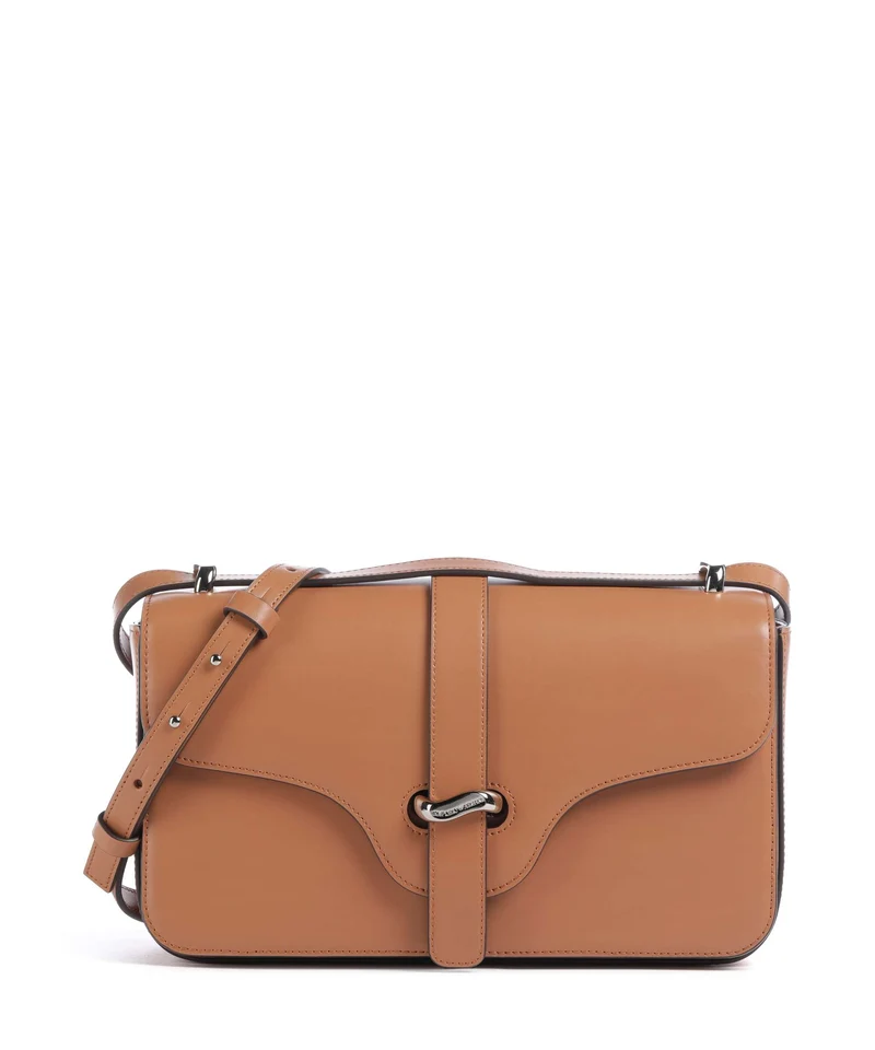 Emporio Armani Costanza L Sac porté épaule terracotta