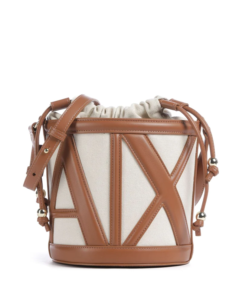 Armani Exchange Marisol Sac seau natural/saline clay