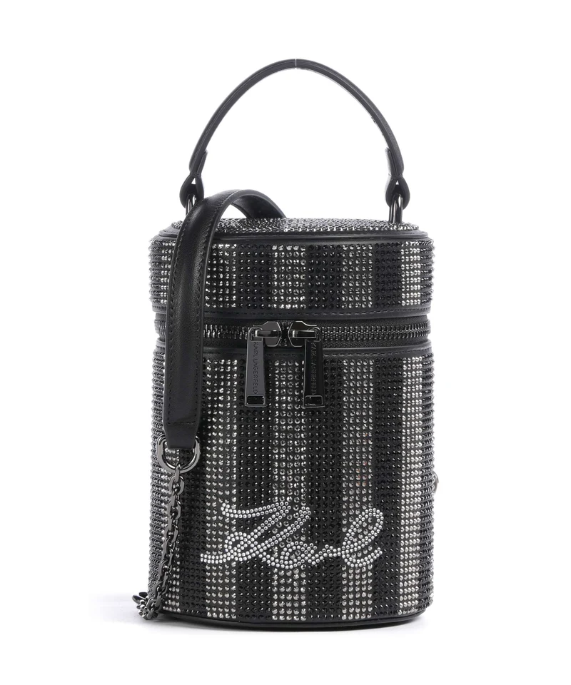 Karl Lagerfeld K/Soiree Sac seau black embellishment