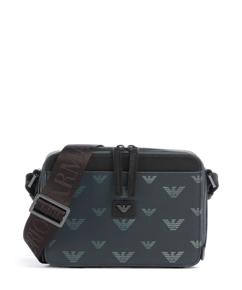Emporio Armani Special Minorca Sac bandoulière blu/eagle all over