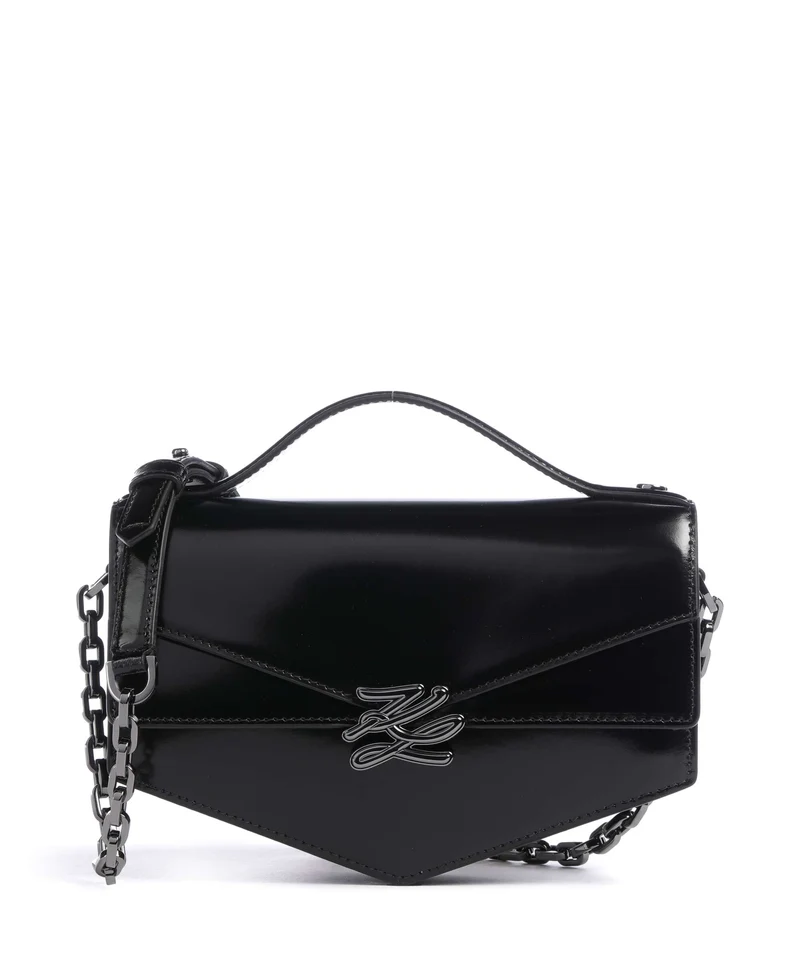 Karl Lagerfeld K/Studio Autograph Small Sac bandoulière black/nickel