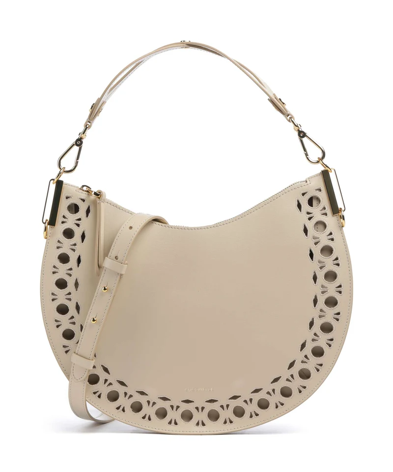 Coccinelle Sunup Monogram Sangallo Sac fourre-tout sandshell