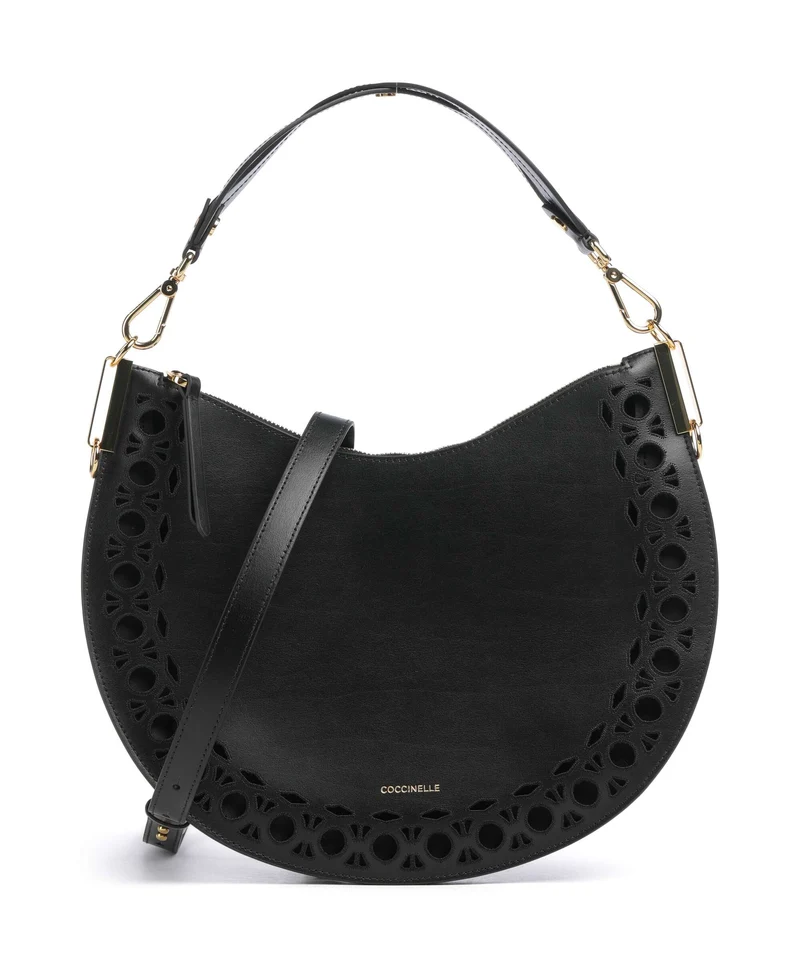 Coccinelle Sunup Monogram Sangallo Sac fourre-tout noir