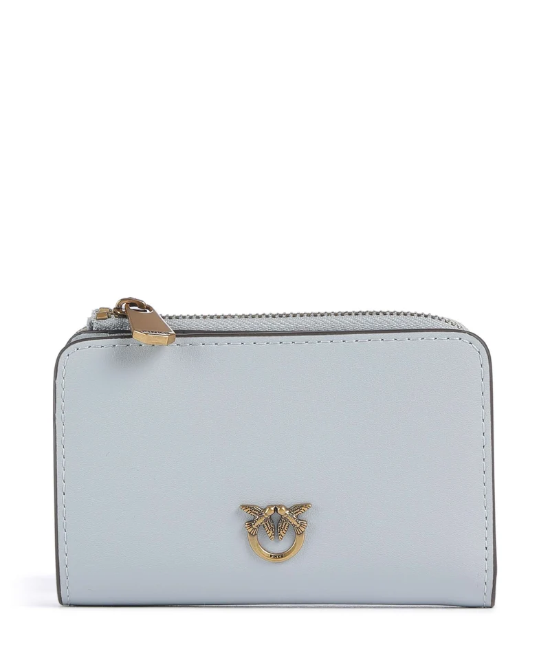Pinko Portefeuille azzurro celeste/antique gold