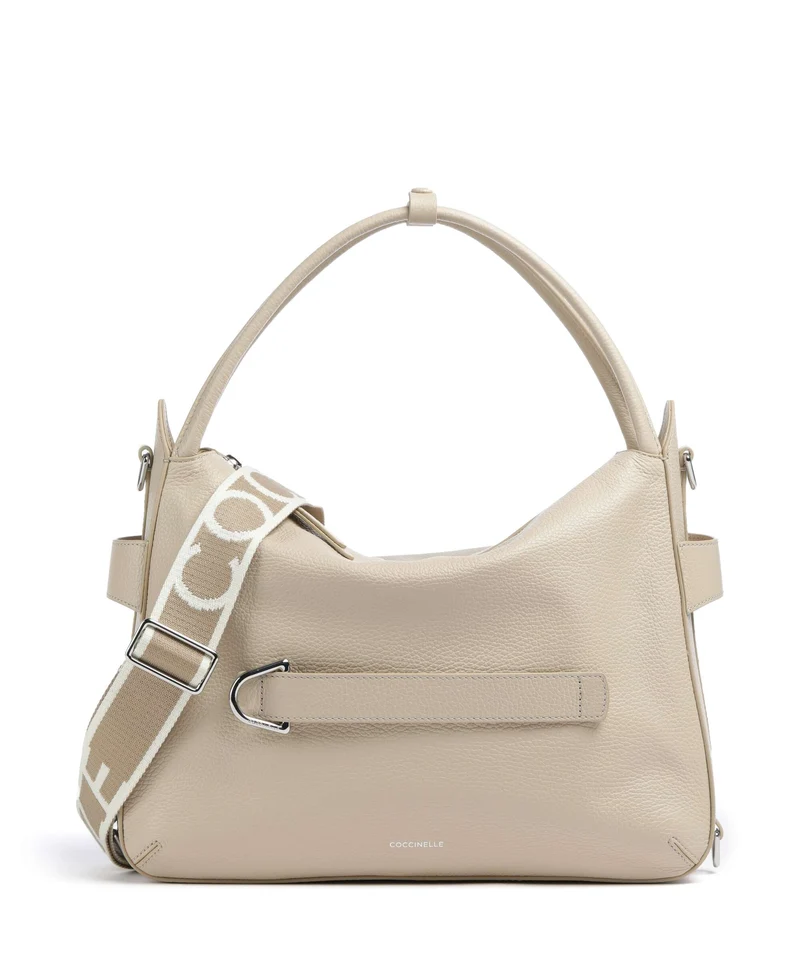 Coccinelle Gretel Ribbon Sac fourre-tout sandshell