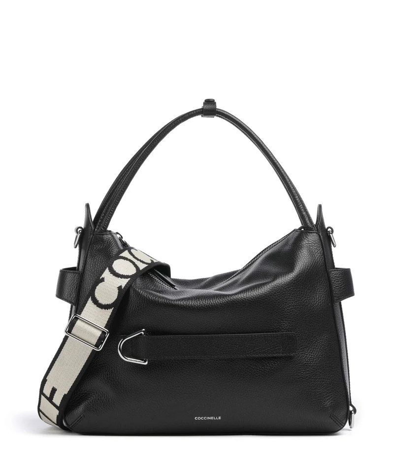 Coccinelle Gretel Ribbon Sac fourre-tout noir