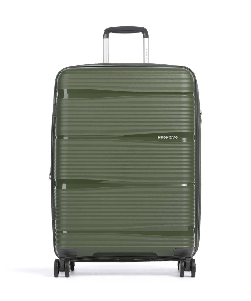Roncato R-Lite Valise 4 roues verde militare