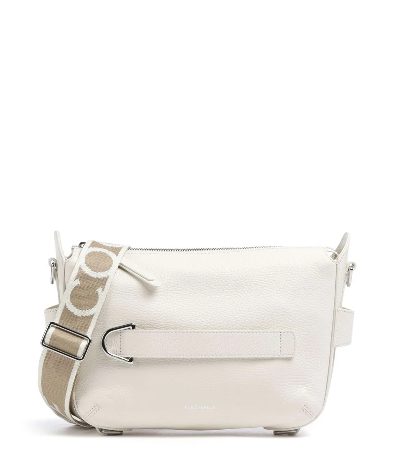 Coccinelle Gretel Ribbon Sac bandoulière pearl
