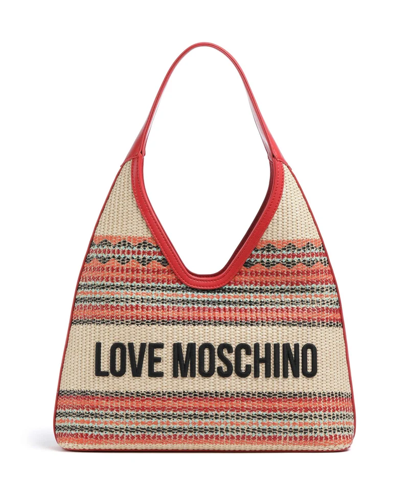 Love Moschino Sunset Stripes Sac fourre-tout multicolour/red