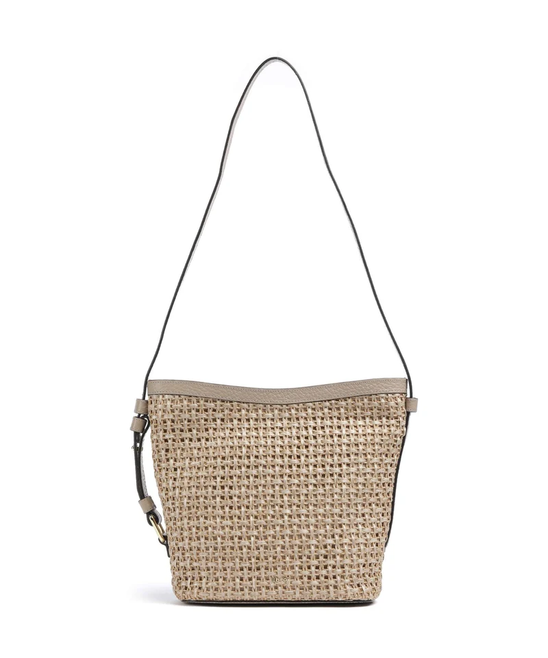 Abro Raffia Cordino Cosmo Sac bandoulière siena