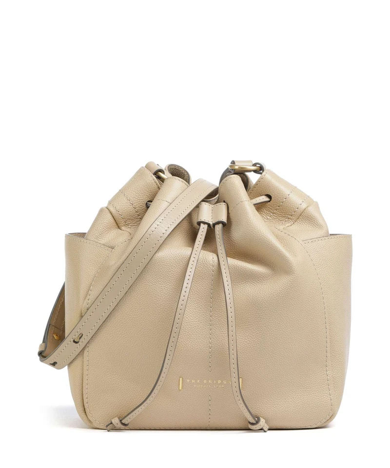 The Bridge Letizia Soft Sac seau butter
