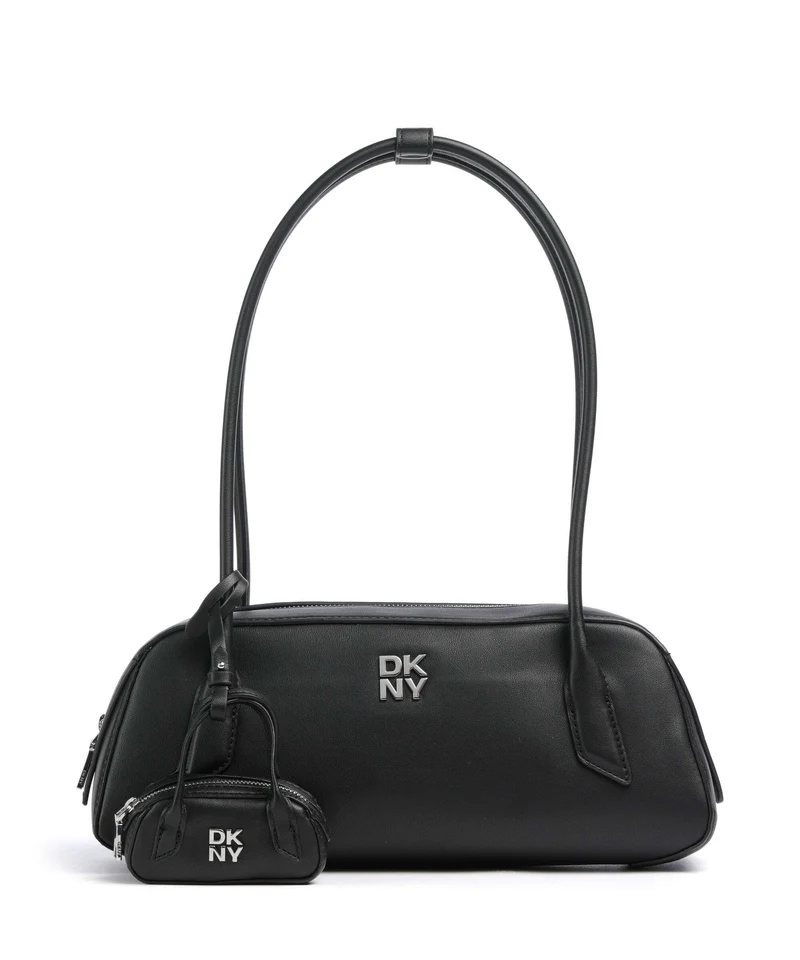 DKNY Tiana Sac porté épaule black/silver