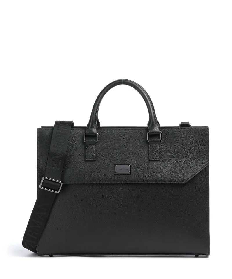 Emporio Armani Milano Porte-document black beauty