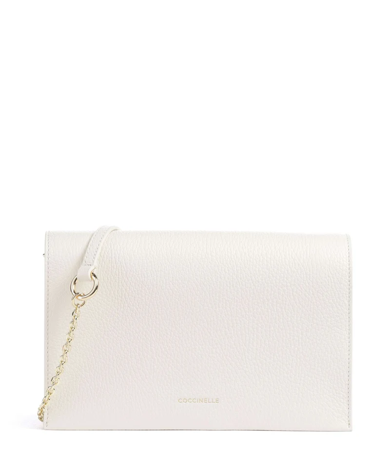 Coccinelle Dandy Sac bandoulière pearl