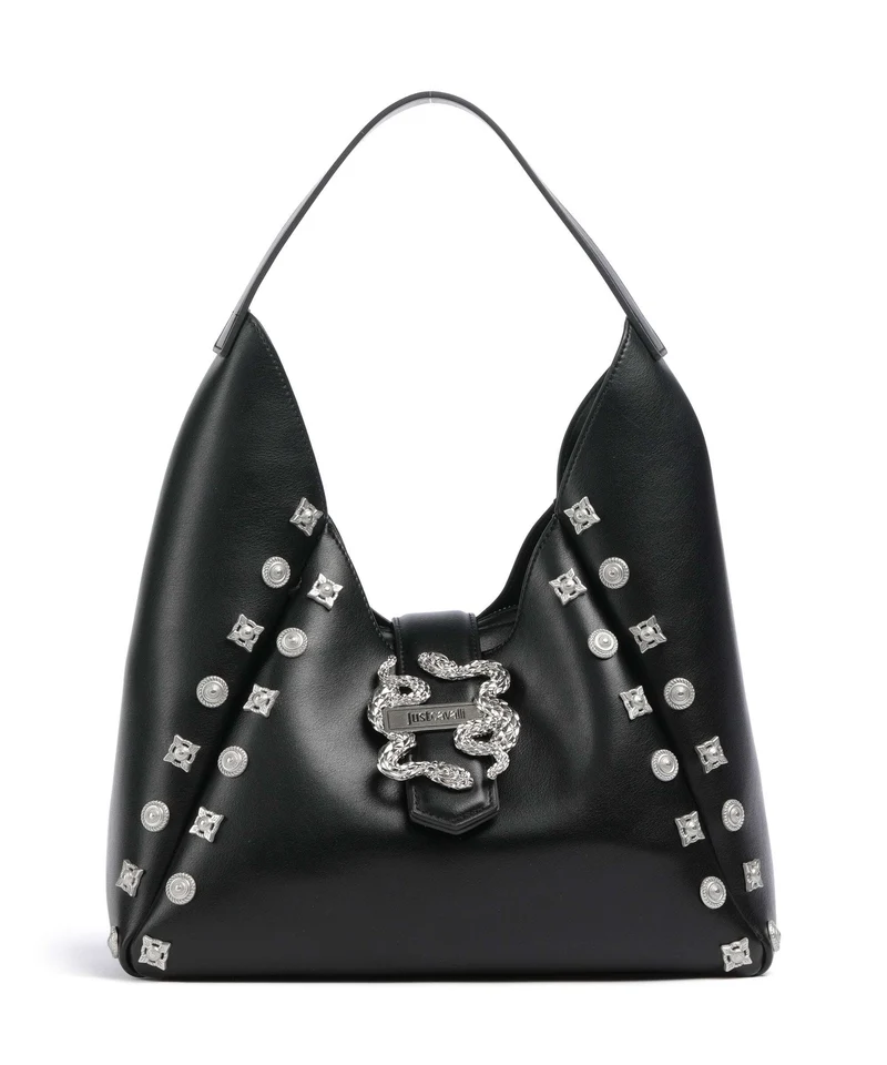 Just Cavalli Iconic Snakes Sac fourre-tout black