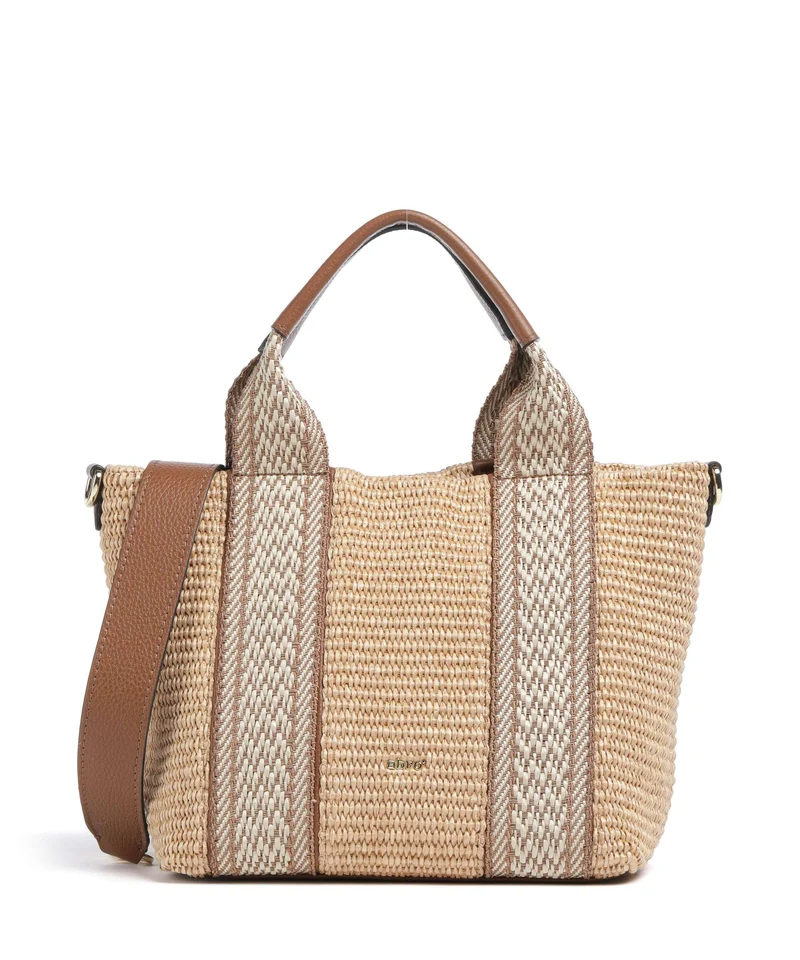 Abro Raffia Kaia Sac à main natural