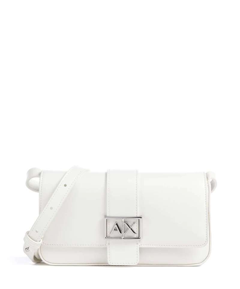Armani Exchange Wonder Mini Sac bandoulière off white