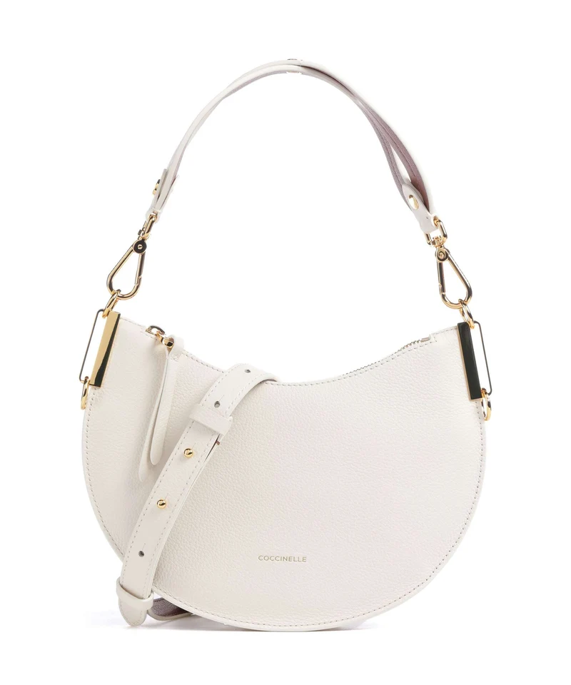 Coccinelle Sunup Sac porté épaule pearl/cognac