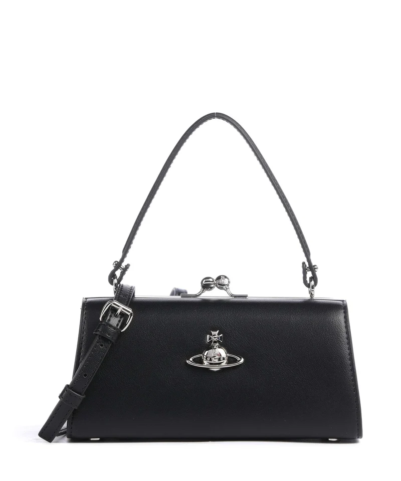 Vivienne Westwood Doll Frame Smooth XL Sac à main black