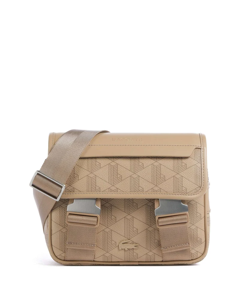 Lacoste The Blend Sac bandoulière monogram/viennois/otter
