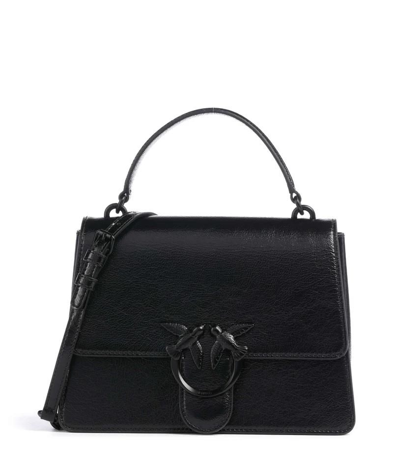 Pinko Love One Classic Sac à main nero limousine block color