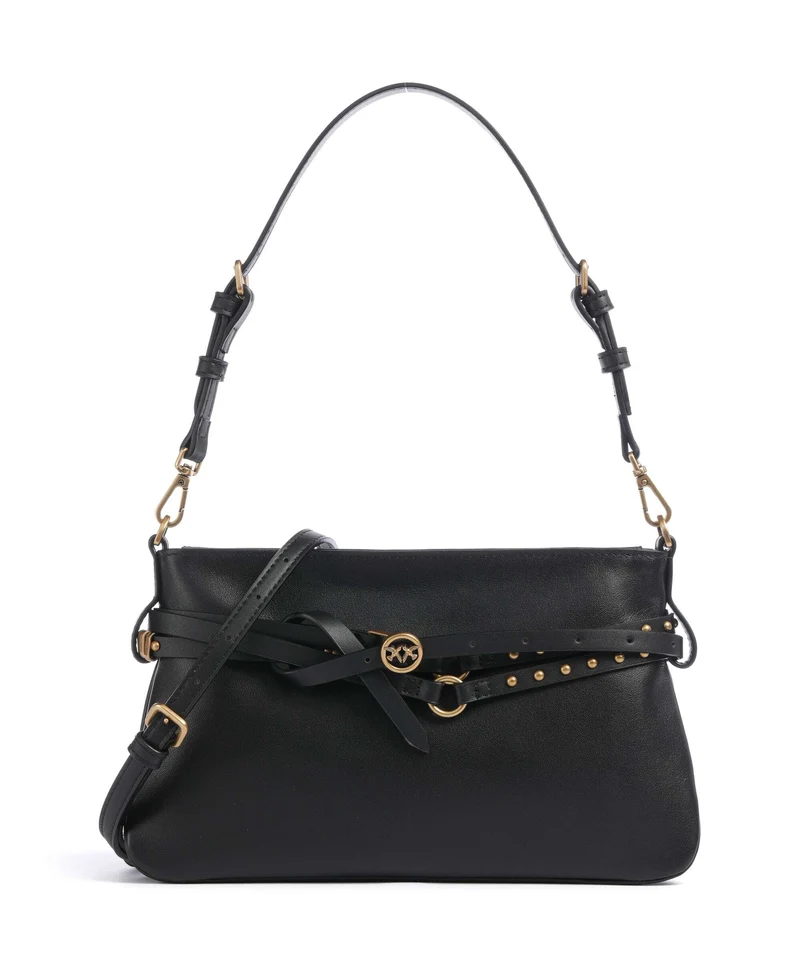 Pinko Belt Mini Sac porté épaule nero/antique gold