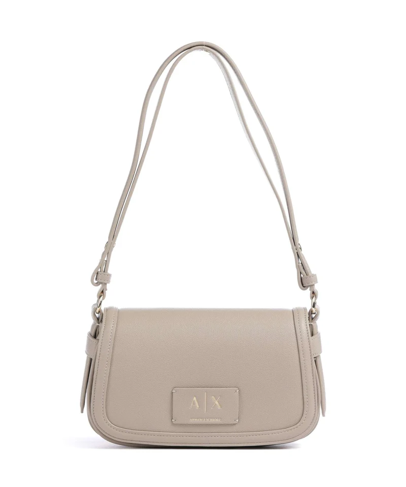 Armani Exchange Tory S Sac porté épaule sand