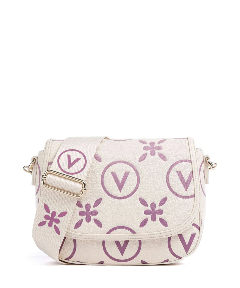 Valentino Bags Samba Re Print Sac bandoulière ecru/rosa