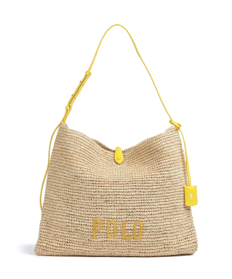 Polo Ralph Lauren Play Large Sac fourre-tout natural/canary yellow