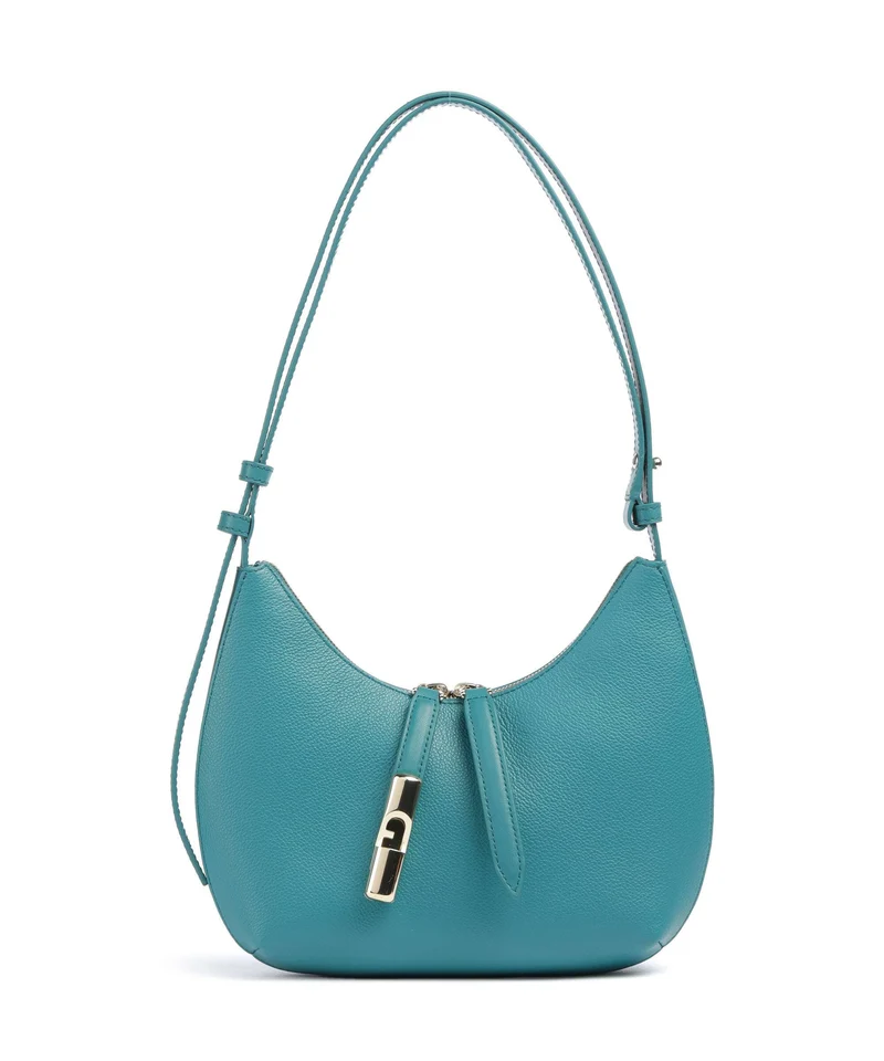 Furla Goccia S Sac porté épaule carta da zucchero/amatore blue