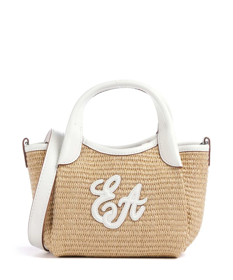 Emporio Armani Durini 24 S Sac bandoulière naturale/bianco