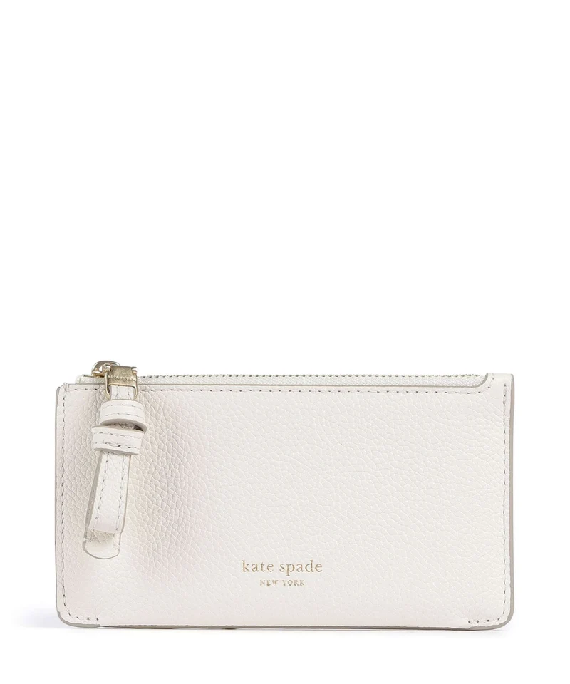 Kate Spade New York Loop Étui à cartes crédit cashew milk