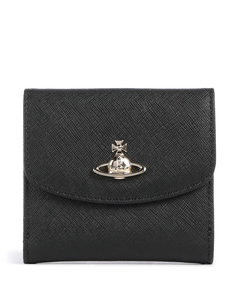 Vivienne Westwood Saffiano Small Portefeuille black