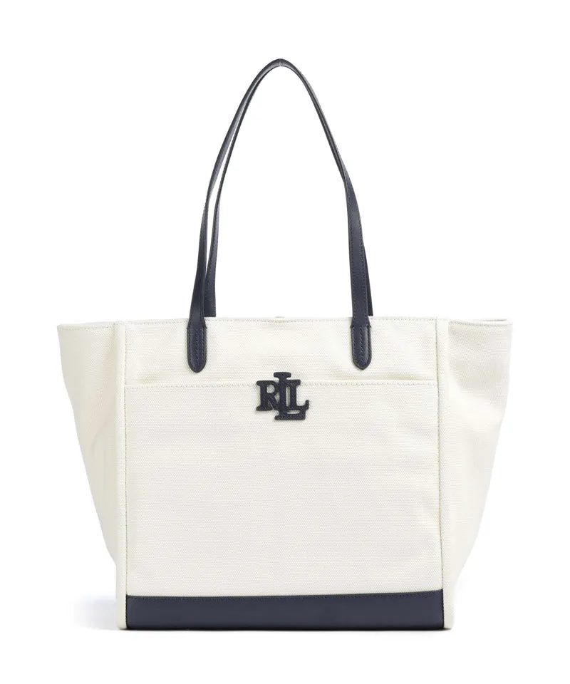 Lauren Ralph Lauren Cameryn Large Cabas natural/refined navy