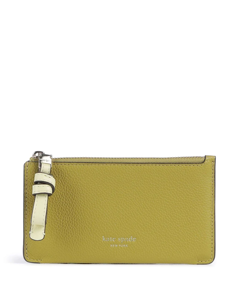 Kate Spade New York Loop Étui à cartes crédit laurel leaf