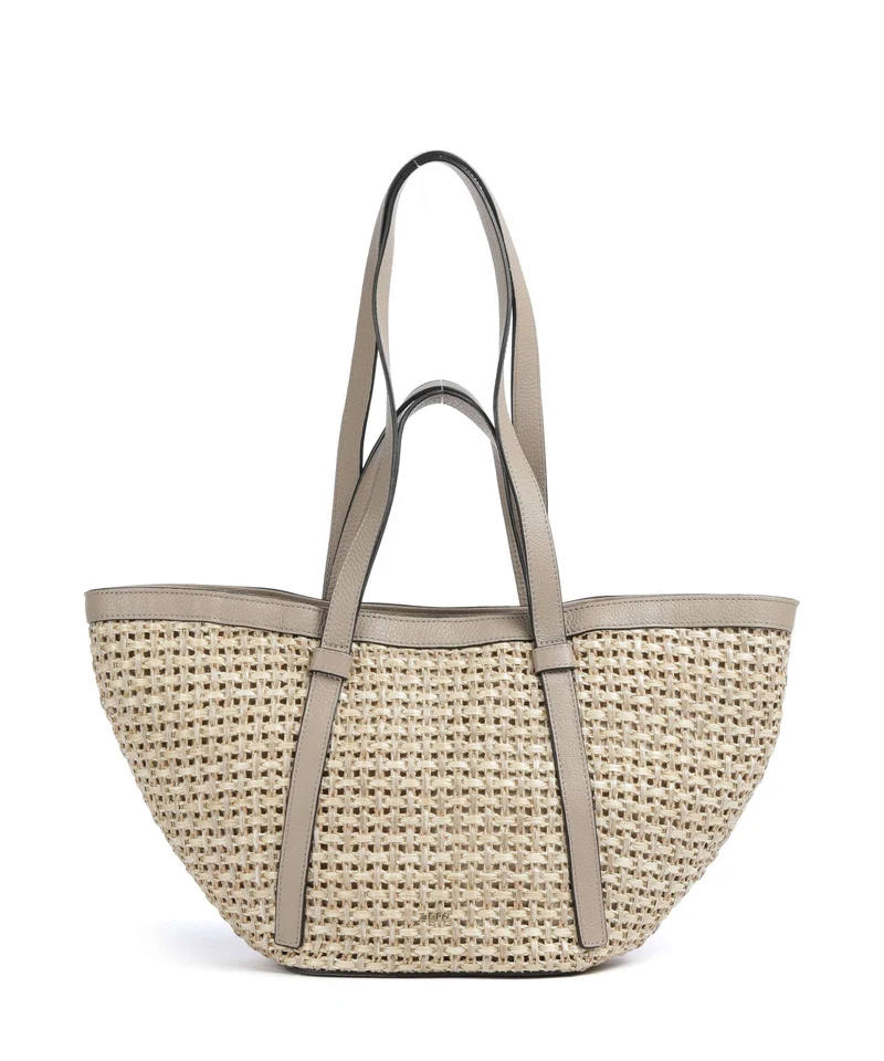 Abro Raffia Cordino Cosmo Medium Cabas siena