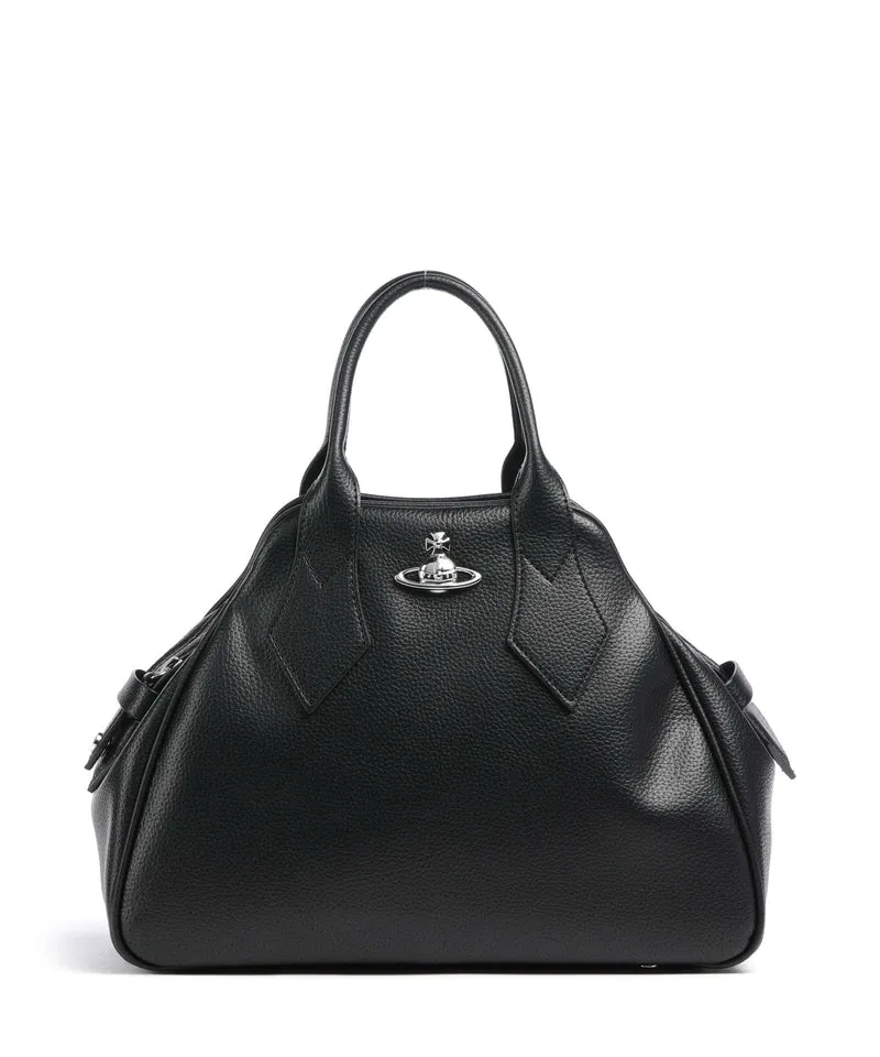 Vivienne Westwood Yasmine Grain Medium Sac à main black