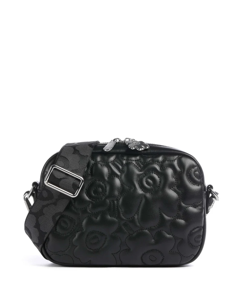 Marimekko Gratha Unikko Sac bandoulière black