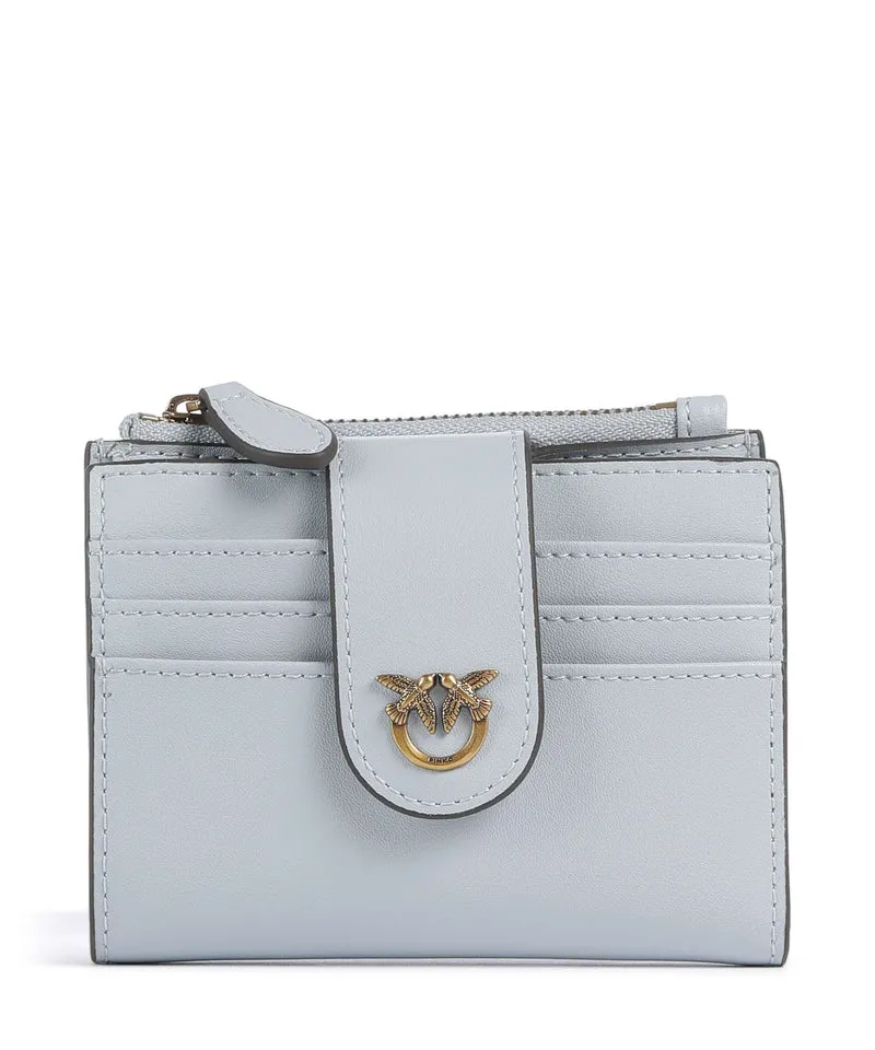 Pinko Portefeuille azzurro celeste/antique gold