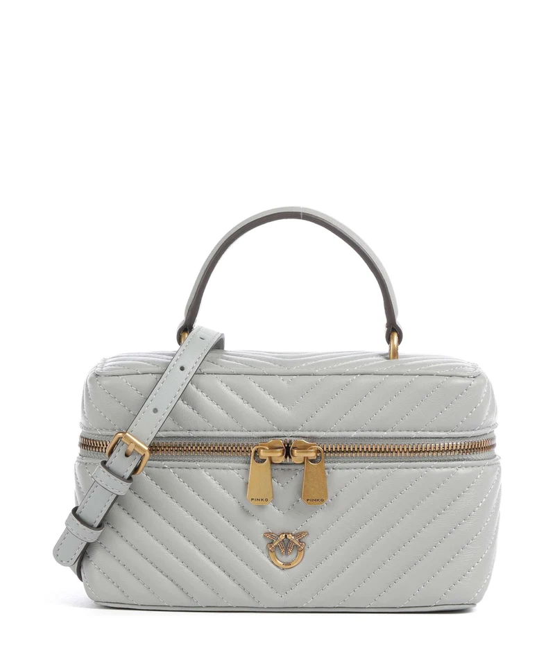 Pinko Vanity Mini Sac à main grigio perla/antique gold