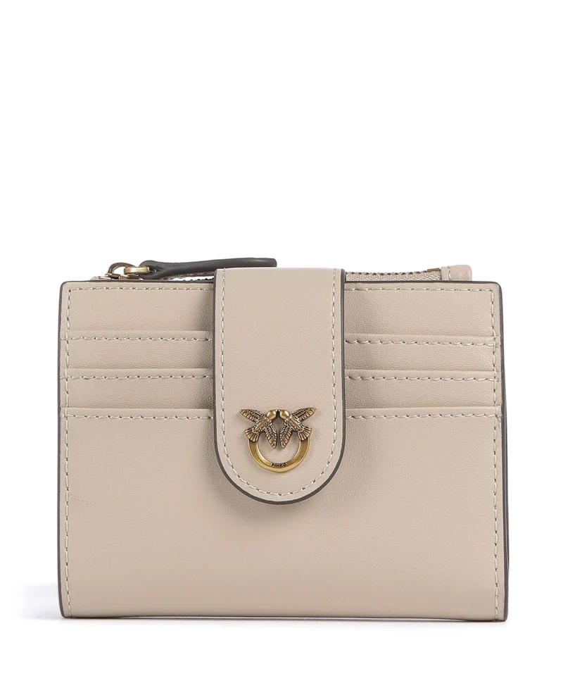 Pinko Portefeuille beige/grigio fumo/antique gold
