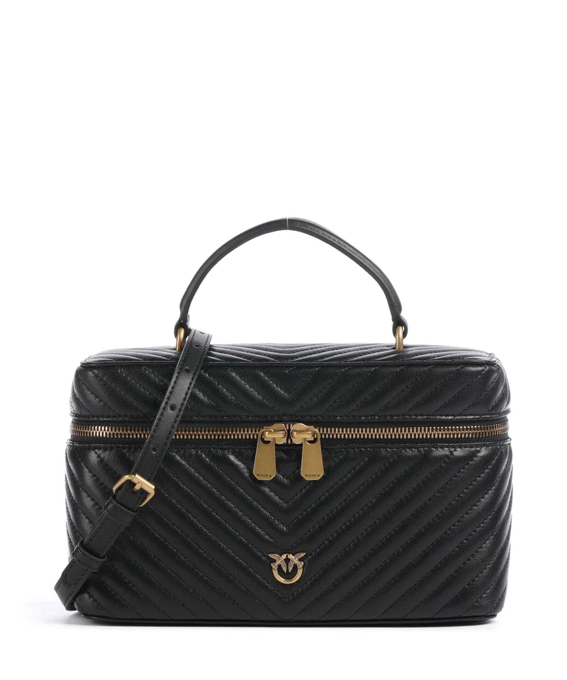 Pinko Vanity Classic Sac à main nero/antique gold