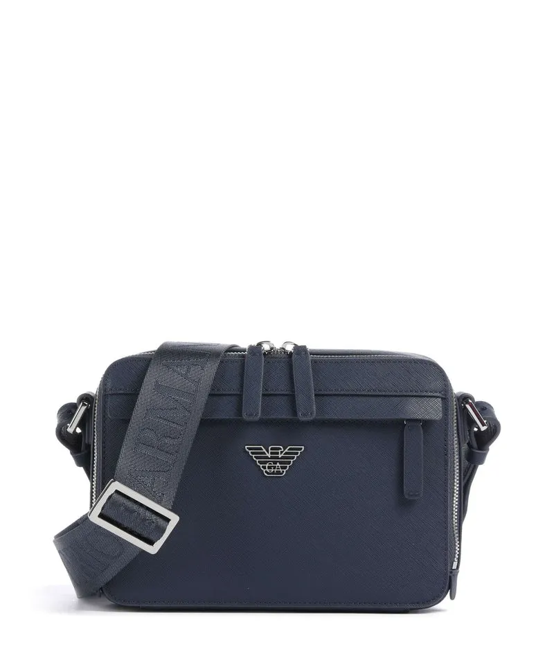 Emporio Armani Business Regenerated Sac bandoulière medieval blue
