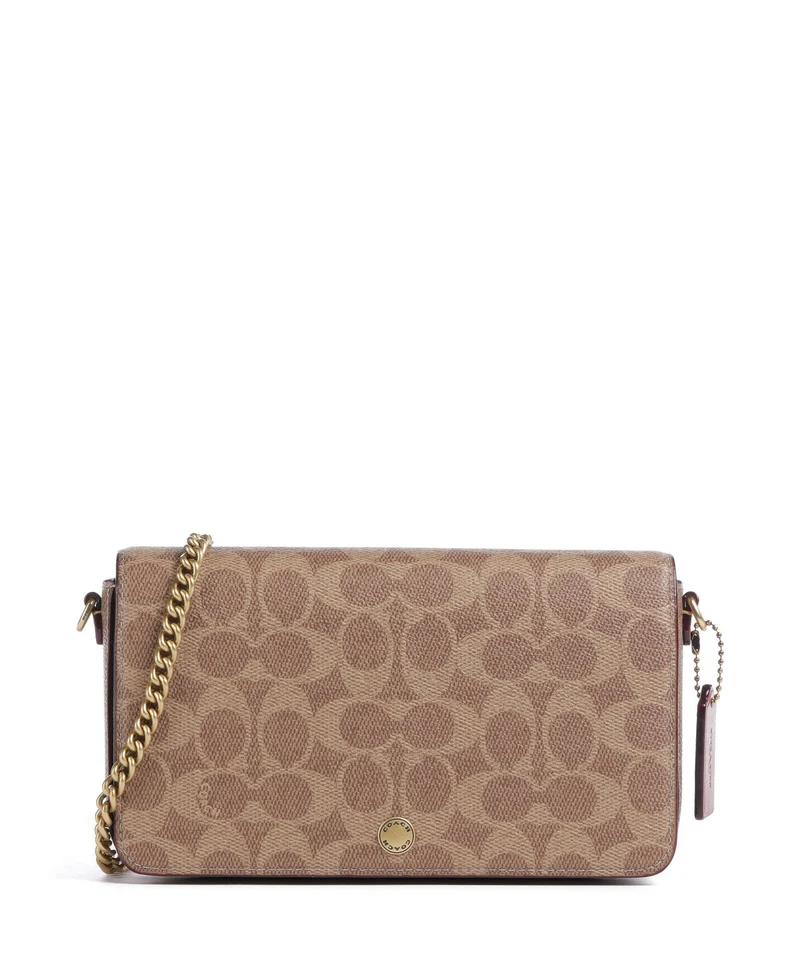 Coach Mila Portefeuille tan caramel
